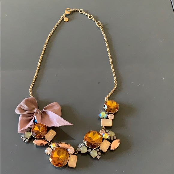 J. Crew Jewelry - Jcrew Mixed medium statement necklace with bow